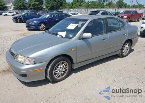 2000 Infiniti G20 Luxury/Touring from USA, damaged, VIN JNKCP11A2YT350566